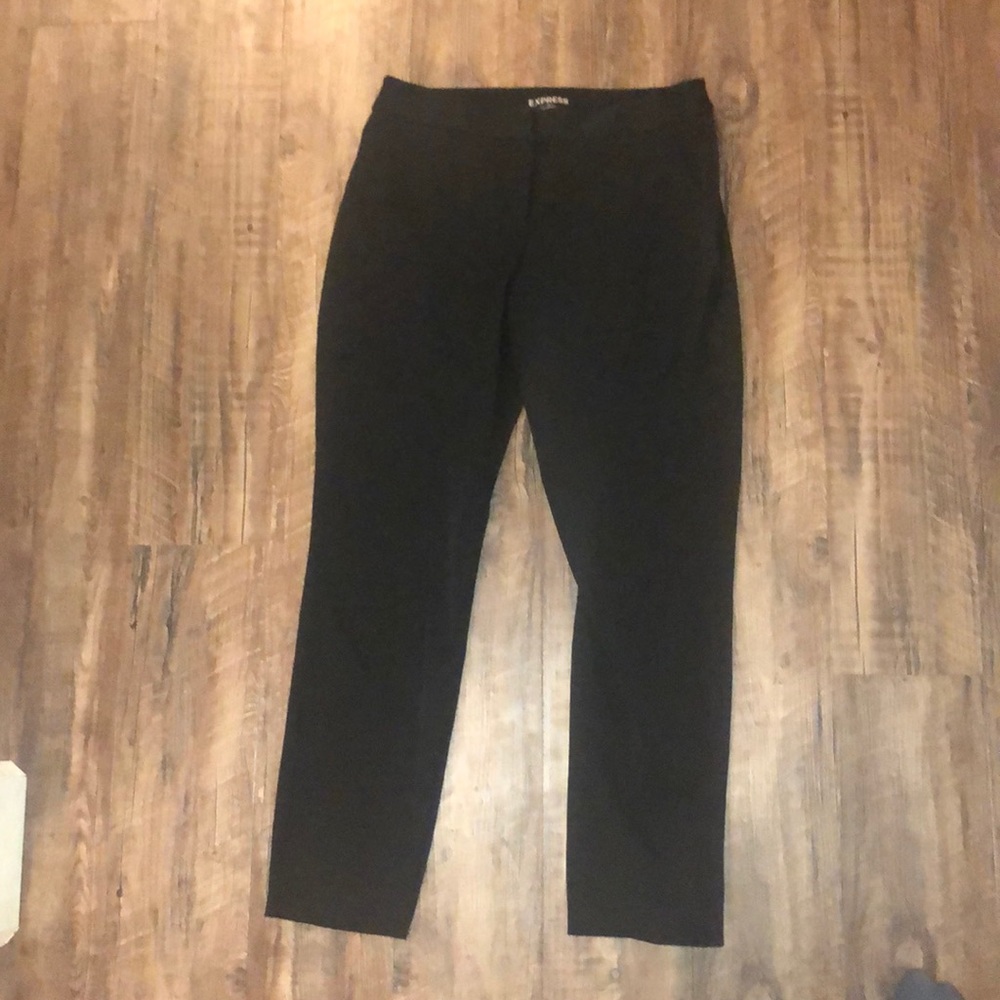 Express black slacks